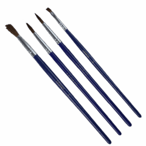 Pincel Punta Plana REDONDA No. 0