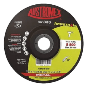 Disco DE CORTE TIPO 41 IMPERIAL 7” X 1/16” X 7/8” P/AC CARBÓN