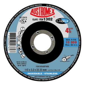 Disco 4 1/2,” x 0 ,040” x 7/8