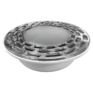 Coladera Redonda Cromada No. 4