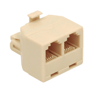 Adaptador Telefónico “Y” 2 Jacks