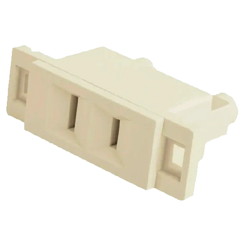 Contacto Sencillo Aterrizado Marfil