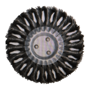 Cepillo Circular de Alambre Trenzado