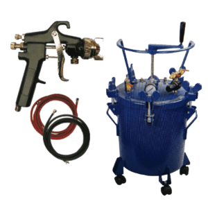 Pistola de Alta Presión presión óptima 25 a 50 psi.