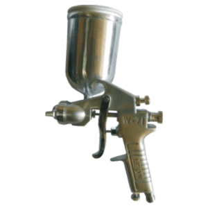 Pistola De gravedad con vaso giratorio de aluminio 400 ml.