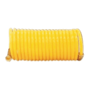 Manguera de Aire Tipo Resorte 1/4” x 25´ (6.6 mm x 7.62 m).