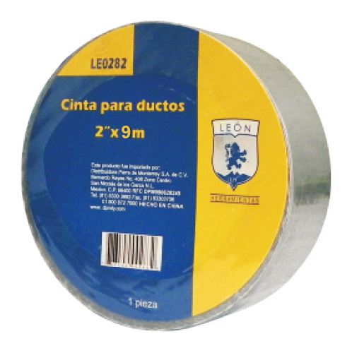 Cinta Gris Para Ducto de 2” x 9 m.