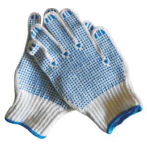 Guante De tela con puntos de PVC