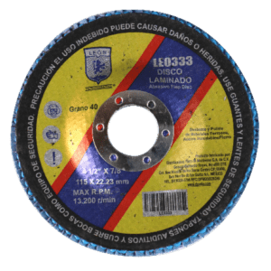 DISCOS LAMINADOS 7” x 7/8” Grado 60