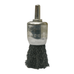 Cepillo Metálico de Alambre Para acabado 1 1/4” con vástago