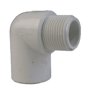 Codo Macho Roscado 3/4” PVC M36