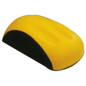 Garlopa para Lijar Amarilla con velcro 67 x 120 mm