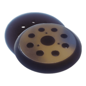 Respaldo para Disco Con Velcro Con 8 horificios 3 tornillos.