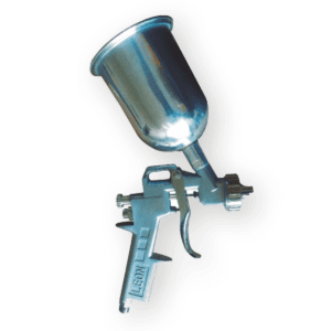 Pistola presión óptima 25 a 35 psi.