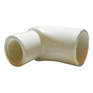 Codo Reducción Hembra de 90° PVC 3/4” a 1/2”