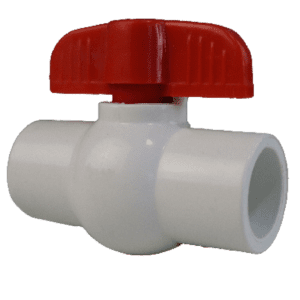 Válvula Bola sin Rosca PVC 3/4”