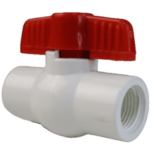 Válvula Bola con Rosca PVC 1/2”