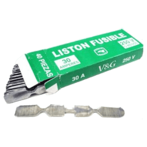 Listón Fusible 60 Amps.