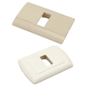 Placa de ABS Marfil 1 Unidad