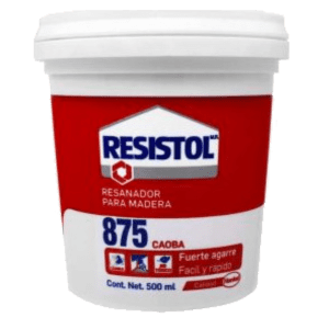 Resanador 875 CAOBA DE 1/2 KG.